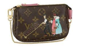 7A Replica Louis Vuitton Monogram Canvas Mini Pochette Accessories Illustre Online - Click Image to Close